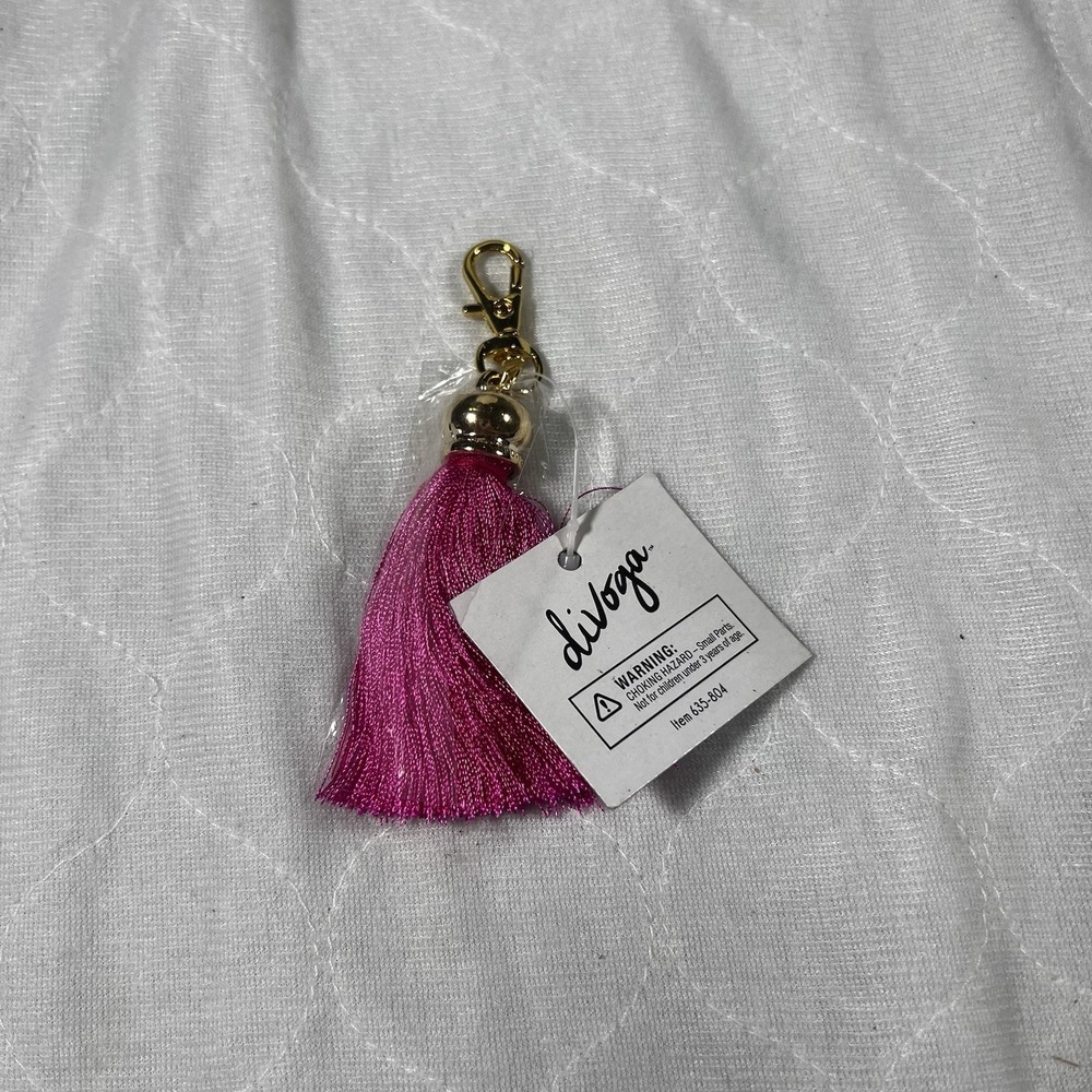 Divoga‎ Pink Tassel Bag Accessory